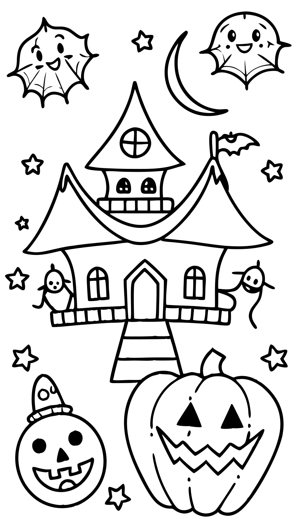 coloriages imprimables Halloween